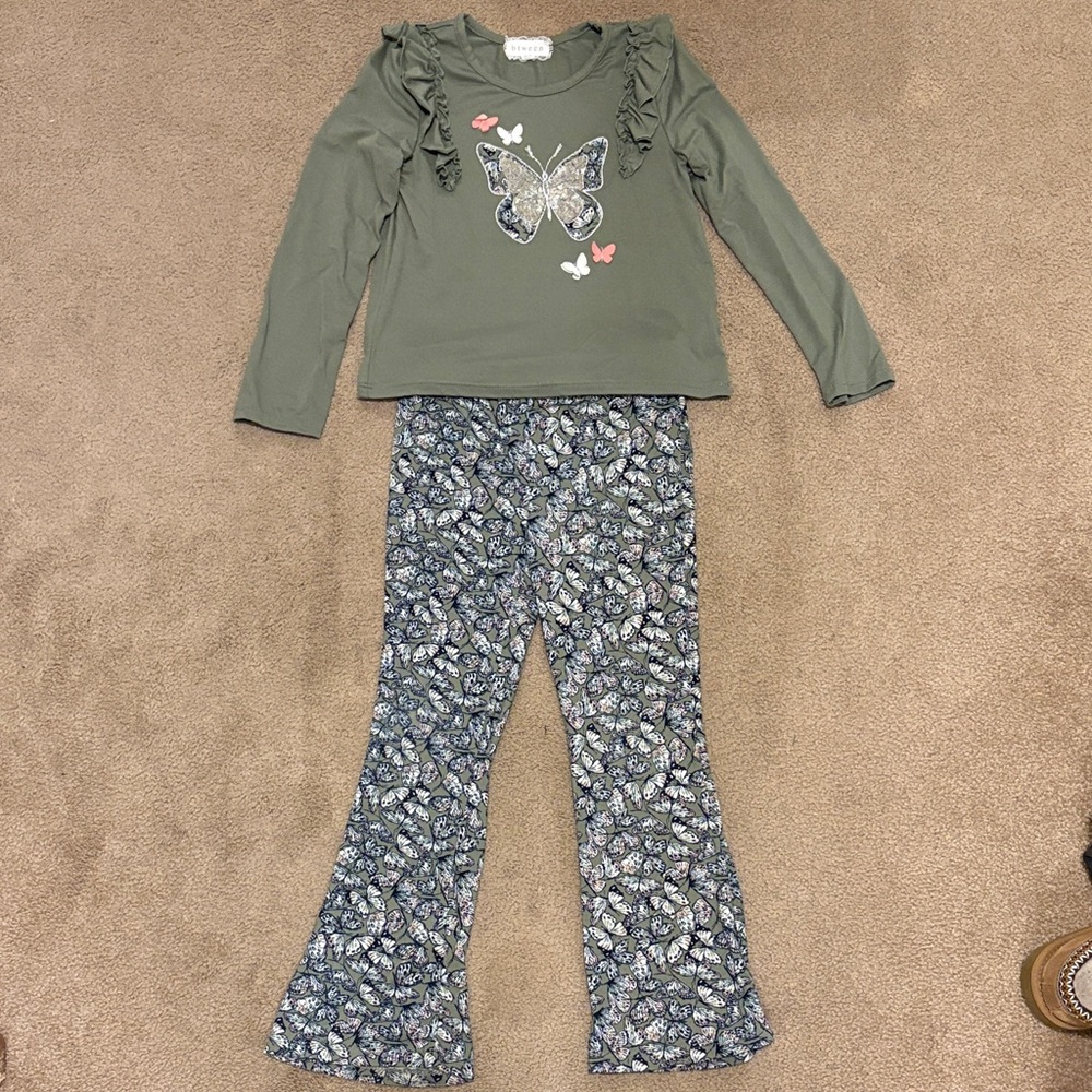 Girls butterfly outfit